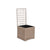 Vaso Home ESPRIT polipropilene Rattan 48 x 52 x 114 cm - Augustea Shop