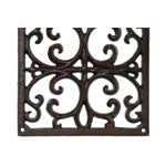 Supporto da Parete per Appendere Vasi Home ESPRIT Marrone scuro Ferro 18 x 17,5 x 18 cm - Augustea Shop