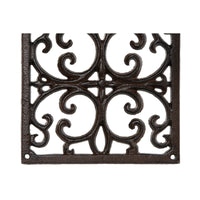 Supporto da Parete per Appendere Vasi Home ESPRIT Marrone scuro Ferro 18 x 17,5 x 18 cm - Augustea Shop