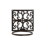 Supporto da Parete per Appendere Vasi Home ESPRIT Marrone scuro Ferro 18 x 17,5 x 18 cm - Augustea Shop