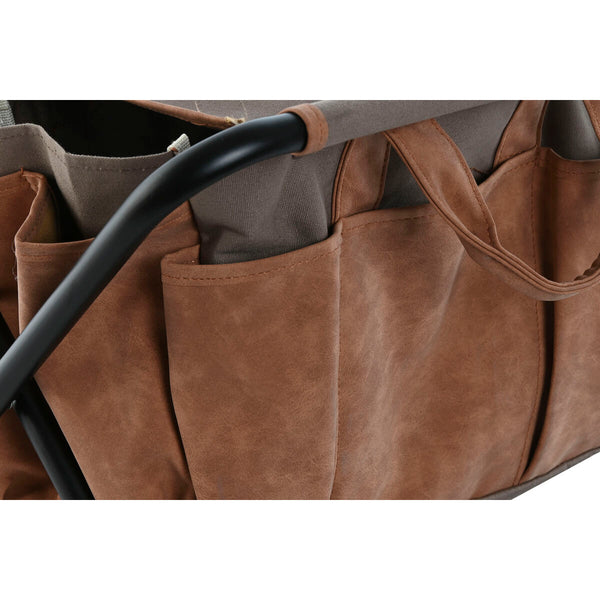 Kit di attrezzi per il giardinaggio Home ESPRIT Marrone Poliestere Alluminio 7 Pezzi - Augustea Shop