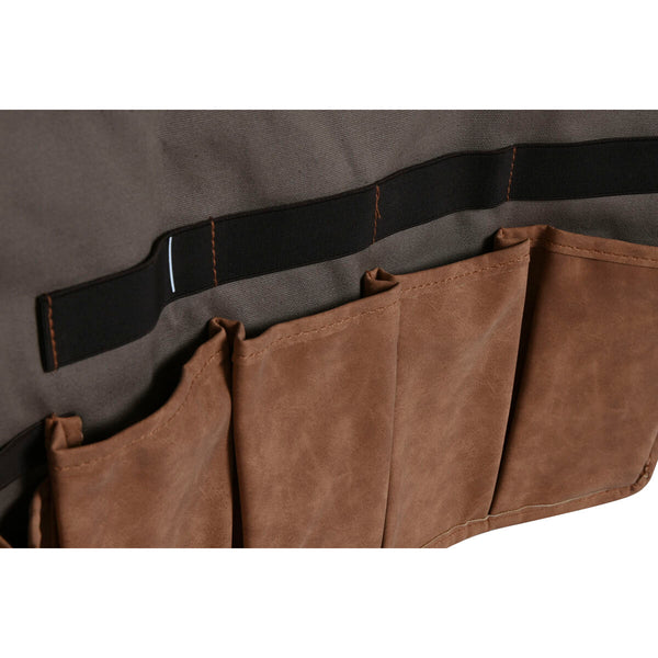 Contenitore degli attrezzi Home ESPRIT Marrone 54 x 29 x 6 cm - Augustea Shop