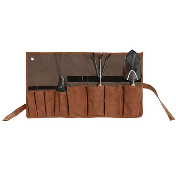 Contenitore degli attrezzi Home ESPRIT Marrone 54 x 29 x 6 cm