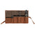 Contenitore degli attrezzi Home ESPRIT Marrone 54 x 29 x 6 cm - Augustea Shop