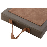 Cuscino da pavimento Home ESPRIT Marrone Cotone Poliestere 40 x 25 x 4 cm - Augustea Shop