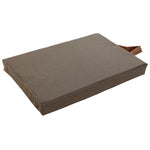 Cuscino da pavimento Home ESPRIT Marrone Cotone Poliestere 40 x 25 x 4 cm - Augustea Shop
