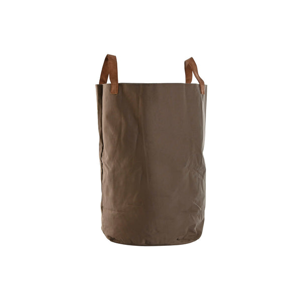 Sacchetto di rifiuti da giardino Home ESPRIT Marrone polialgodon Cotone 40 x 40 x 60 cm - Augustea Shop