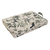 Cuscino da pavimento Home ESPRIT Verde Beige Cotone Poliestere 40 x 25 x 4 cm - Augustea Shop