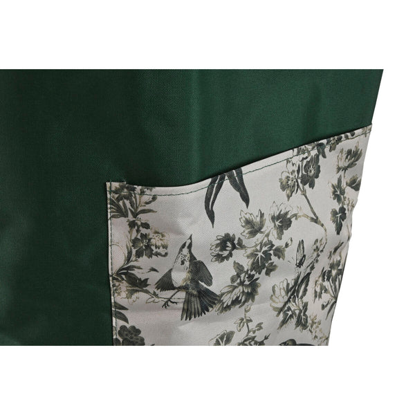 Sacchetto di rifiuti da giardino Home ESPRIT Bianco Verde Cotone 40 x 40 x 60 cm - Augustea Shop