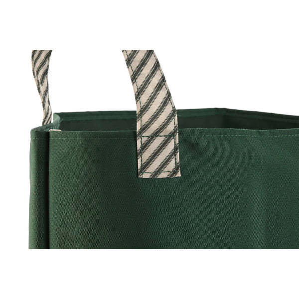 Sacchetto di rifiuti da giardino Home ESPRIT Bianco Verde Cotone 40 x 40 x 60 cm - Augustea Shop