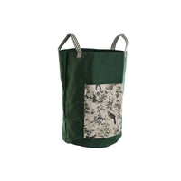 Sacchetto di rifiuti da giardino Home ESPRIT Bianco Verde Cotone 40 x 40 x 60 cm - Augustea Shop