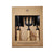 Kit di attrezzi per il giardinaggio Home ESPRIT 3 Pezzi Marrone Nero Acciaio - Augustea Shop