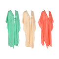Pareo Home ESPRIT Verde Beige Corallo (3 Unità)