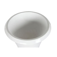 Vaso Home ESPRIT Bianco Dorato Fibra Moderno 40 x 40 x 100 cm - Augustea Shop