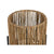 Set di vasi da fiori Home ESPRIT Nero Metallo Fibra 23 x 23 x 76,5 cm - Augustea Shop