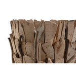 Set di vasi da fiori Home ESPRIT Marrone Legno di paulownia 35 x 35 x 45 cm (2 Pezzi) - Augustea Shop