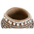 Vaso Home ESPRIT Bianco Marrone Beige Marrone Chiaro Cemento Tropicale 25 x 25 x 18 cm - Augustea Shop