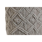 Set di vasi da fiori Home ESPRIT Grigio chiaro Cemento 20 x 20 x 18 cm - Augustea Shop