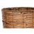 Set di vasi da fiori Home ESPRIT Marrone Metallo Rattan Tropicale 31 x 31 x 27 cm - Augustea Shop