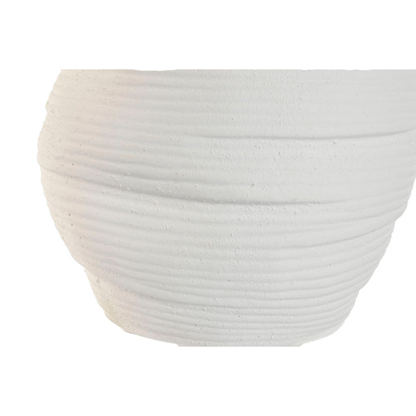 Vaso Home ESPRIT Bianco Ceramica 29 x 29 x 27 cm - Augustea Shop