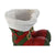 Vaso Home ESPRIT Bianco Rosso Verde Magnesio Babbo Natale 30 x 35 x 30 cm Natale - Augustea Shop