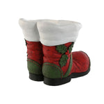 Vaso Home ESPRIT Bianco Rosso Verde Magnesio Babbo Natale 30 x 35 x 30 cm Natale - Augustea Shop