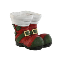 Vaso Home ESPRIT Bianco Rosso Verde Magnesio Babbo Natale 30 x 35 x 30 cm Natale - Augustea Shop
