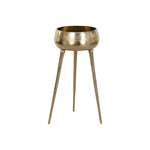 Vaso Home ESPRIT Dorato Alluminio Moderno 46 X 46 X 100 cm - Augustea Shop