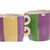 Vaso Home ESPRIT Multicolore Dolomite 22,5 X 16 X 15 cm (2 Unità) - Augustea Shop