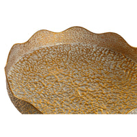 Set di vasi da fiori Home ESPRIT Dorato Metallo Arabo 46 x 46 x 84,5 cm (2 Pezzi) - Augustea Shop