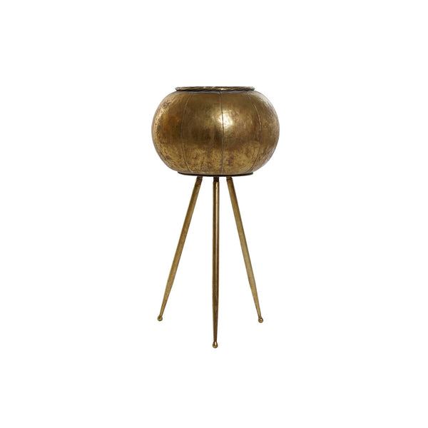 Vaso Home ESPRIT Dorato Metallo Moderno 30 x 30 x 60 cm - Augustea Shop