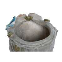 Vaso Home ESPRIT Multicolore Crema Magnesio chica 32 X 30 X 48 cm - Augustea Shop