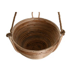 Set di vasi da fiori Home ESPRIT Naturale vimini Corda 31 x 31 x 23 cm (3 Pezzi) - Augustea Shop
