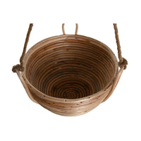 Set di vasi da fiori Home ESPRIT Naturale vimini Corda 31 x 31 x 23 cm (3 Pezzi) - Augustea Shop
