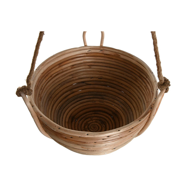 Set di vasi da fiori Home ESPRIT Naturale vimini Corda 31 x 31 x 23 cm (3 Pezzi) - Augustea Shop