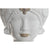 Vaso Home ESPRIT Bianco Beige Porcellana 15 x 15 x 26.5 cm (2 Unità) - Augustea Shop
