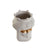 Vaso Home ESPRIT Bianco Dorato Porcellana 15 x 15 x 26.5 cm (2 Unità) - Augustea Shop