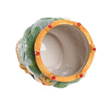 Vaso Home ESPRIT Verde Multicolore Porcellana 15 x 15 x 26.5 cm (2 Unità) - Augustea Shop