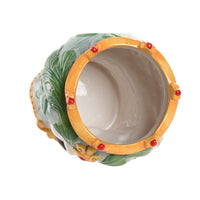 Vaso Home ESPRIT Verde Multicolore Porcellana 15 x 15 x 26.5 cm (2 Unità) - Augustea Shop