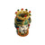 Vaso Home ESPRIT Verde Multicolore Porcellana 20 x 20 x 29 cm (2 Unità) - Augustea Shop
