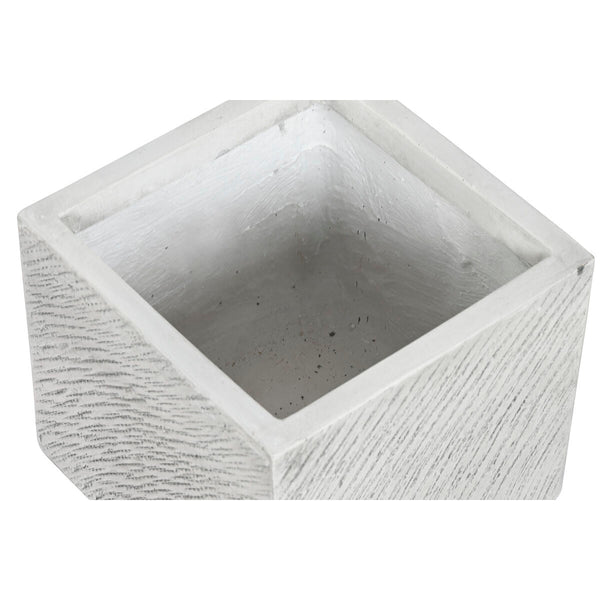 Vaso Home ESPRIT Grigio Magnesio 37 x 37 x 31,5 cm (4 Unità) - Augustea Shop