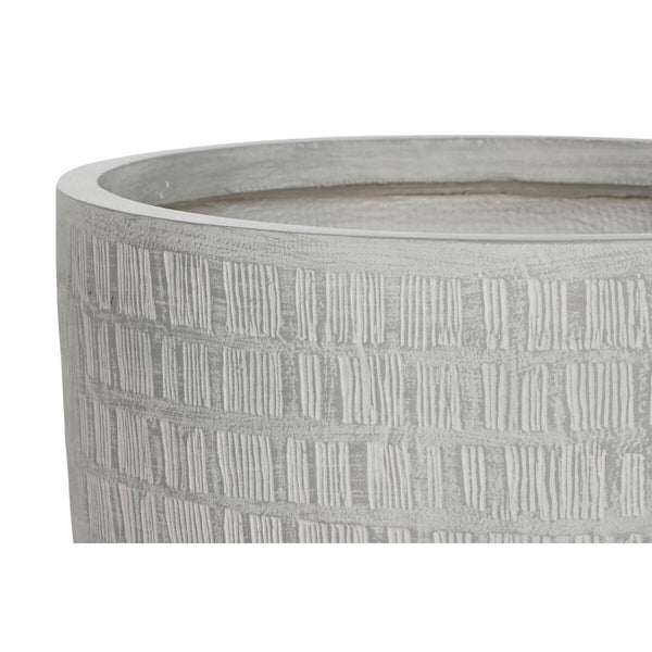 Vaso Home ESPRIT Grigio Magnesio 44 x 44 x 43 cm (4 Unità) - Augustea Shop