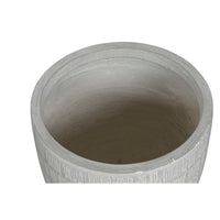 Vaso Home ESPRIT Grigio Magnesio 44 x 44 x 43 cm (4 Unità) - Augustea Shop