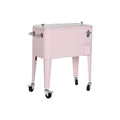 Frigo Portatile Home ESPRIT Rosa Acciaio polipropilene 74 x 43 x 80 cm