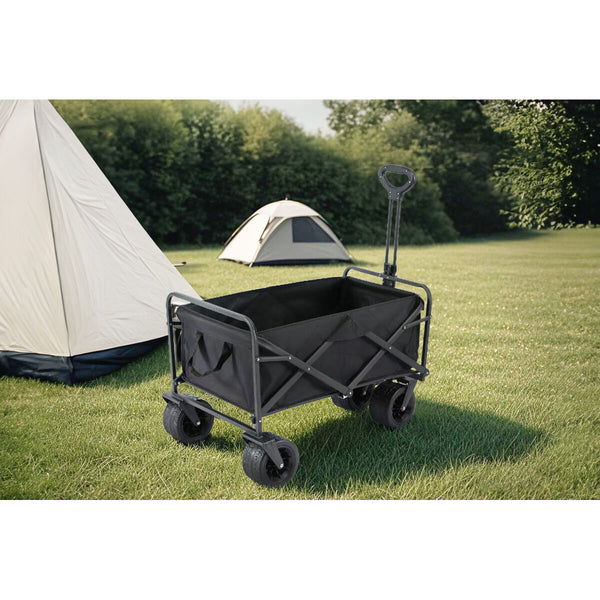 Carrello da Giardino Home ESPRIT Poliestere Metallo 83,5 x 58 x 56 cm - Augustea Shop