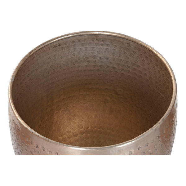 Vaso Home ESPRIT Dorato Alluminio 35 x 35 x 29,5 cm (5 Unità) - Augustea Shop