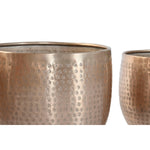 Vaso Home ESPRIT Dorato Alluminio 35 x 35 x 29,5 cm (5 Unità) - Augustea Shop