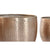 Vaso Home ESPRIT Dorato Alluminio 35 x 35 x 29,5 cm (5 Unità) - Augustea Shop