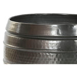 Vaso Home ESPRIT Grigio Alluminio Moderno 41 x 41 x 40 cm 40 x 40 x 40,5 cm (3 Pezzi) - Augustea Shop