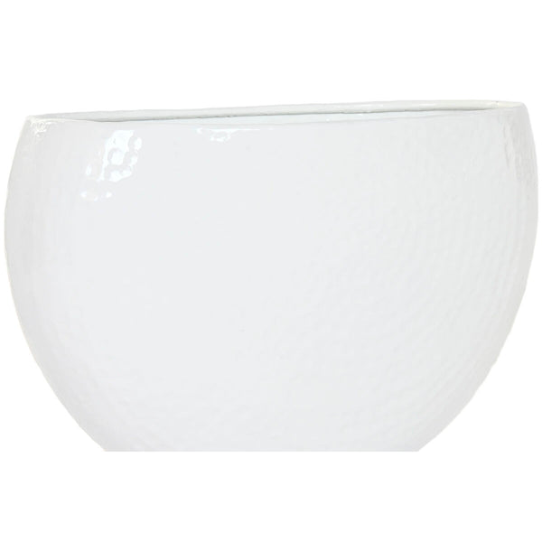 Vaso Home ESPRIT Bianco Alluminio 54 x 24 x 36 cm 54 x 25 x 36 cm (5 Unità) - Augustea Shop